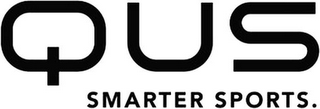QUS SMARTER SPORTS. logo