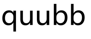 QUUBB logo