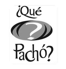 ¿QUÉ PACHÓ? logo