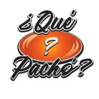 ¿QUÉ ? PACHÓ? logo
