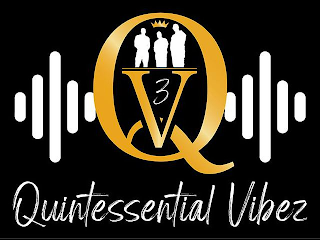 QV3 QUINTESSENTIAL VIBEZ logo