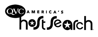 QVC AMERICA'S HOST SEARCH logo
