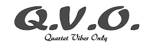 QVO QUARTET VIBES ONLY logo