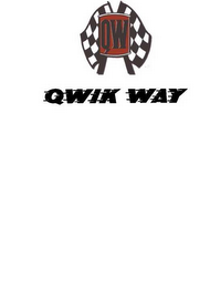 QW QWIK WAY logo