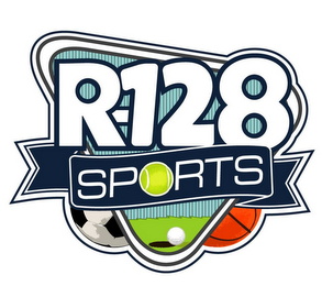 R-128 SPORTS logo
