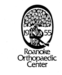 R 1955 ROANOKE ORTHOPAEDIC CENTER logo