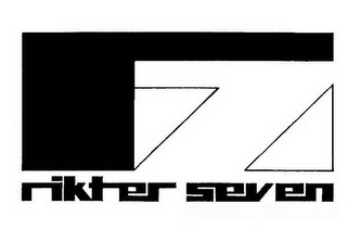 R 7 RIKTER SEVEN logo