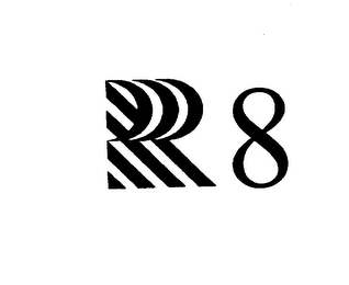 R 8 logo