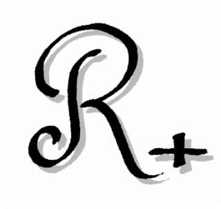 R+ logo