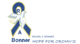 R A BONNER RACHEL A. BONNER HOPE FOR CROHN'S logo