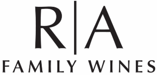 R A FAMILY WINES logo