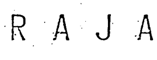 R A J A logo