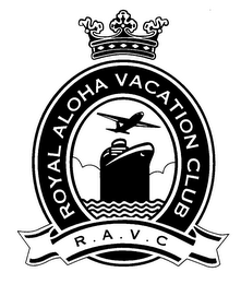 R A V C ROYAL ALOHA VACATION CLUB logo