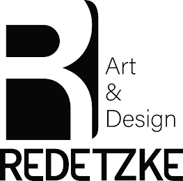R ART & DESIGN REDETZKE logo