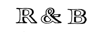 R & B logo