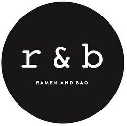 R & B RAMEN AND BAO logo