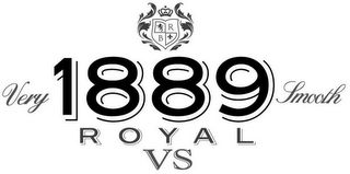 R B VERY 1889 SMOOTH ROYAL VS logo