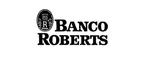 R BANCO ROBERTS logo