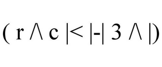 ( R /\ C |< |-| 3 /\ |) logo