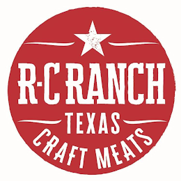 R-C RANCH TEXAS CRAFT MEATS logo