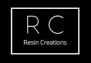 R C RESIN CREATIONS logo