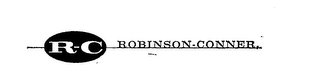 R-C ROBINSON-CONNER logo