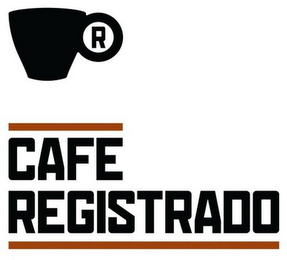 R CAFE REGISTRADO logo
