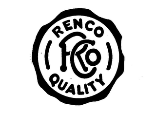 R CO RENCO QUALITY logo