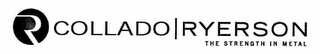 R COLLADO RYERSON THE STRENGTH IN METAL logo
