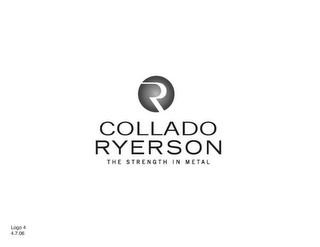 R COLLADO RYERSON THE STRENGTH IN METAL logo