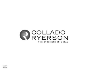 R COLLADO RYERSON THE STRENGTH IN METAL logo
