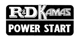 R & D KAMAS POWER START logo