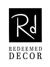 R D REDEEMED DECOR logo