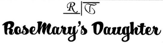 R | D ROSEMARY'S DAUGHTER logo