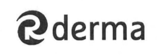 R DERMA logo