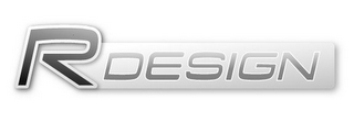 R DESIGN logo