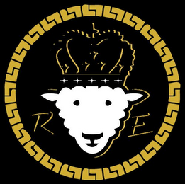 R E logo