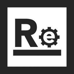 R E logo