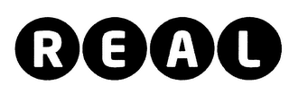 R E A L logo