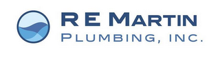 R E MARTIN PLUMBING, INC. logo