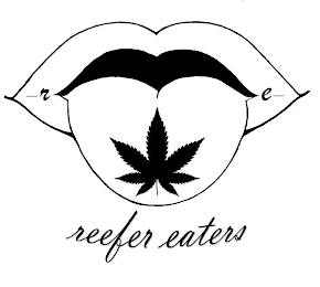 R E REEFER EATERS logo