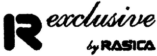 R EXCLUSIVE BY RASICA logo