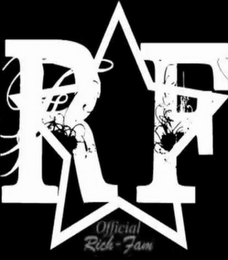 R F OFFICIAL RICH-FAM logo