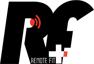 R F REMOTE FIT + logo
