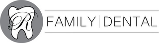 R FAMILY DENTAL logo