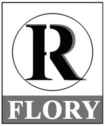 R FLORY logo