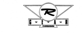 R G-E-A-R BY ROSSIGNOL logo