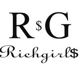 R $ G RICHGIRL$ logo