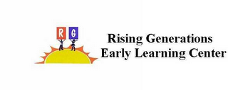 R G RISING GENERATIONS EARLY LEARNING CENTER logo