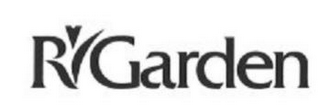 R GARDEN logo